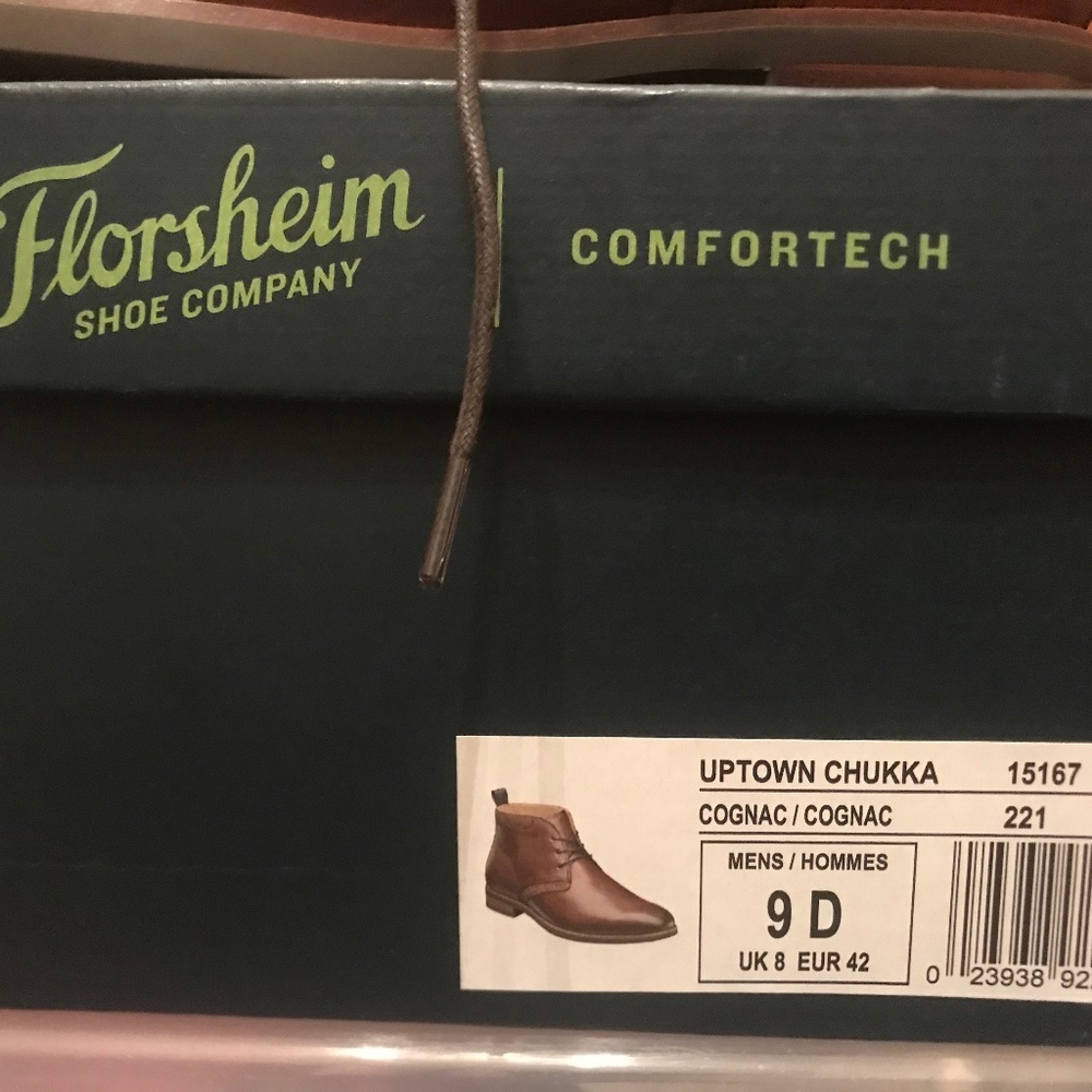 Florsheim Uptown Chukka cognac boot